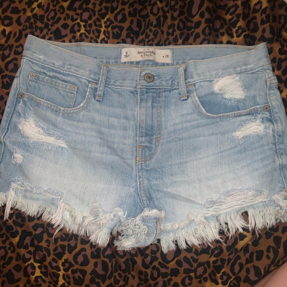 Abercrombie & Fitch high waisted shorts